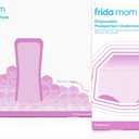 Frida Mom 2-in-1 Postpartum Absorbent Perineal Ice Maxi Pads + Disposable Underwear (Regular Boyshort) for Postpartum Care, Perineal Recovery and Cleansing After Birth