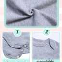 Loveternal Neutral Baby Girls Boys Cotton Romper Cute Saying Newborn Clothes 0-12 Months (Gray)