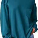 WIHOLL womens Soft (Blue, M)