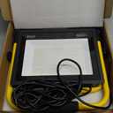 14400LM LED Work Light, 120W Flood Light with 16FT Cord & Switch, Portable Worklight with Stand, 5000K IP66 Waterproof Construction Lighting for Job Site Repairing Workshop Garage