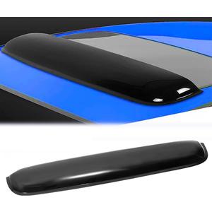 38"(Not Wider Than 36.8") Sunroof Wind Deflector,Universal Fit Tinted Moonroof Visor for Deflecting Noise, Rainy and Windy Weather,Car Accessories Sun Shade Waterproof Double Side Tape RN98