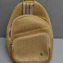 Haytijoe Summer Straw Purse Small Sling Bag RFID Blocking Crossbody Bags for Women Beach Raffia Bags Fanny Packs (Large, Khaki Large)