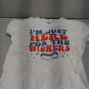Groovy Hot Dog I'm Just Here For The Wieners 4th Of July T-Shirt, Size S
