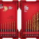 Milwaukee 48-89-4630 Kit TiN Shockwave (15-Piece Titanium)
