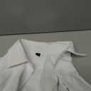 Mutitop Button Down Shirts for Women Long Sleeve Dress Shirts Wrinkle Free Collared Work Office Solid Blouses Corset Tops (White, XS)