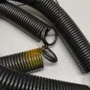 Pair of 170 lbs Heavy Duty Garage Door Extension Springs Stretch Spring,High Precision Electrophoresis Black Coated for Corrosion Resistance,MIN 18000 Cycles for 7ft Garage Door Springs Replacement
