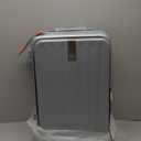 Hanke 20 Inch Carry On Luggage Hard Shell Suitcases with Wheels Luggage Suitcase Travel Luggage for Women Men Rolling Luggage Bags for Business Trip Weekender-Grey