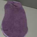 Malier Dog Winter Coat, Reversible Fleece Dog Cold Weather Coats, Windproof Warm Snow Puppy Jacket Vest Pet Clothes for Small Medium Large Dogs (Purple, Medium)