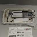 Electric Indoor Grill 1500W -2 in 1 Smokeless Indoor Grill for Kitchen with Non-stick Removable Grill & Griddle Plate,Temperature Control Korean BBQ Grill with 3 Cheese Pans Dishwasher Safe