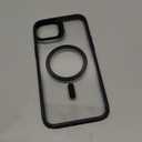 ESR for iPhone 15 Plus Case, Compatible with MagSafe, Military-Grade Protection, Yellowing Resistant, Scratch-Resistant Back, Magnetic Phone Case for iPhone 15 Plus, Classic Series, Clear Black