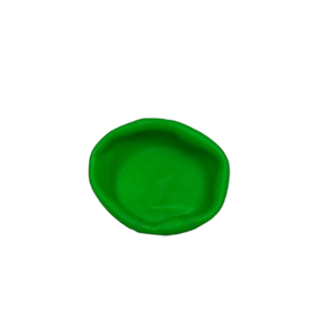 11in Green Smooth Rubber Ball - Inflatable