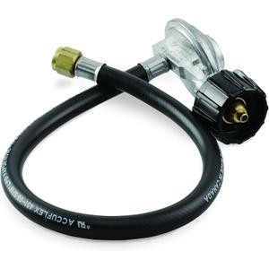 Weber Hose and Regulator Kit 24" Replacement Propane Hose for Select Genesis and Summit Gas Grills, Secure Propane Flow Control