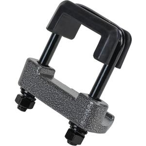 Anti Rattle clamp Hitch Tightener, Stabilizer for 2" Trailer Hitches, Anti-Rust Triple Protective Rubber Isolator, Reduce Movement & Noise, for Bike Rack, Matte Black Hitch