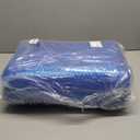 Amylove 8 x 8 ft Pool Hot Tub Solar Cover, 16 Mil Heavy Duty Trimmable Floating Thermal Blanket Spa Bubble Cover for Hot Tub Inground Pools Swimming Insulating Solar Heating