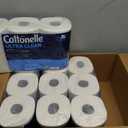 Cottonelle Ultra Clean Toilet Paper with Active CleaningRipples Texture, Strong Bath Tissue, 24 Family Mega Rolls = 132 Regular Rolls (4 Packs of 6)