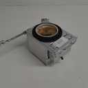 Juno Lighting IC1LED G4 09LM 30K 90CRI 120 FRPC 4" IC-Rated New Construction Recessed Housing, 120V, Bright White