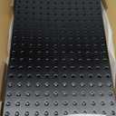 Wallmaster Pegboard Organizer Garage Storage - 48pcs Pegboard Hooks Set, Pegboard Tool Organizer with 48x24 Inch Steel Peg Board & 4 Storage Bins (Black)