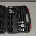 BILITOOLS 2-Piece Coil Spring Compressor Tool Heavy Duty Macpherson Strut Spring Compression Set with Safety Jaws and Holder, Max Load.2645LB