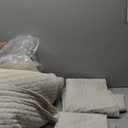 Sanracie Stonewashed Cotton Oversized King Bedspread(128"x120"), Soft Light Wheat Color Extra Large Wide Oversized Quilt Sets Cross Stitch Lightweight Crinkle Coverlet Set 3Pcs for All Season