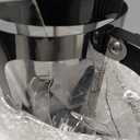 BAYKA French Press Coffee Maker, Travel Friendly, Easy to use, Large 304 Stainless Steel Press, Cold Brew Heat Resistant Thickened Borosilicate Pot for Camping Travel Gifts, 34 Ounce, Dark Pewter