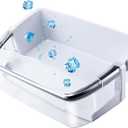 Upgraded AAP73252202 AAP73252209 Refrigerator Door Shelf Bin Replacement Compatible with LG & Kenmore Refrigerator Replaces AAP73252201, AAP73252206, AAP73252211