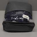 KVE Women's Hooded Warm Winter Coat Quilted Thicken Puffer Jacket with Removable Fur Hood (Navy, XXL)