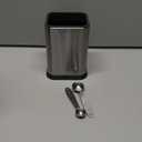 Home Hero Stainless Steel Kitchen Holder and Two Measure Spoons, Silver
