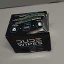 DUDE Wipes On-The-Go Unscented Travel Wipes - 30 Count (Individually Wrapped) - Extra-Large Adult Flushable Wipes for Sensitive Skin - Infused with Vitamin E and Aloe - Septic and Sewer Safe