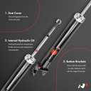 A-Premium Rear Pair (2) Shock Absorber Compatible with Nissan Altima 2007-2018, Maxima 2009-2014, Driver and Passenger Side