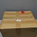 41 Outdoor Dog House for Large Breeds, Durable Large Dog Shelter with Weatherproof 1200D PVC Canopy, Outside Sun Rain Canopy Pet Houses with Elevated Dog Bed for Dogs, Small Animals, Grey