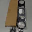 Aunginsy Car Inner Door Handle Panel Frame Trim Compatible with Toyota Tacoma 2005-2015 Front Rear Side Door Handle Bowl Speaker Ring Panel Look Decorative Cover Protective ABS Interior Accessories (Carbon Fiber Pattern)