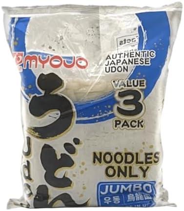 Myojo Jumbo Udon Noodles, No Soup, 4.94 Oz, Pack Of 2, BBD: 12/14/26