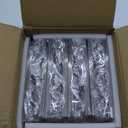 EHWINE 24 Pack Acrylic Sign Holder 4 x 6, Double Sided Gold Picture Frame Stand up Table Top Sign Holders, Clear Display Stand Menu Flyer Holder for Wedding Party