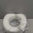 770-610 4 Inch Portable Raised Toilet Seat Riser, Elevated Toilet Seat for Seniors