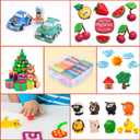 CiaraQ Polymer Clay Starter kit, Oven Bake Modeling Clay with Sculpting Tools, 28 Colors,1.7 lb (20g / pcs)