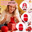 2 x Christmas Thanksgiving Gnome Stocking Stuffers for Teens Girl Boy Son Daughter, White Elephant Gifts for Coach Nurse Boss Bestfriend Employee, Standing Gnome for Christmas Tree Desk Fireplace Decor