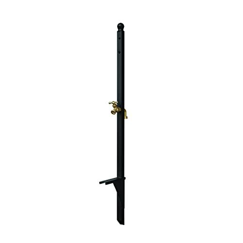 Liberty Garden 114 Garden Hose Hanger Spigot Post, Black