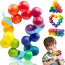 Autism Sensory Toy For Autistic Toddler Kid, Counselor Calm Down Airplane Travel Activities Essential Road Trip Car Fidget Toy For Kid 3-5 5-7 ADHD Ball Christmas Stocking Stuffer Gift For Age 3-4 4-8