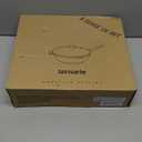 SENSARTE Nonstick Deep Frying Pan Skillet, 12-inch Saute Pan with Lid, Stay-cool Handle, Chef Pan Healthy Stone Cookware Cooking Pan, Induction Compatible, PFOA Free (Gray)