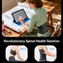 Ultra Breathable Back Brace for Women-[Upgraded Medical-Grade Support] Lower Back Brace, Slim & Discreet Back Support Brace for Pain Relief, Herniated Disc, Sciatica, Scoliosis(X-Large)