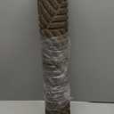 Smiry Front Door Mat Outside Entrance, Heavy Duty Sturdy Natural Rubber Doormat, Trap Dirt and Moisture, Easy Clean Low Profile Welcome Floor Mats for Indoor Outdoor Entry, 35X23 Inch, Brown