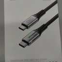 INIU USB C Cable, [6.6ft, 2-Pack] 100W USB C to C Fast Charging Cord, Braided Type C Charger Cable for iPhone 17 16 Pro Max, Samsung Galaxy S25 S24 Ultra, MacBook Pro iPad Air Switch 2 Steam Deck etc.