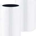 Replacement HEPA Air Filter Accessories, Compatible for Blueair Blue Pure 411/411+ / MINI Air Purifiers, 2Pcs