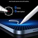 Digiroot Stylus Pen for Android, Stylus with LED Power Display, Tablet Pen Compatible with Samsung/Huawei/Lenovo/Xiaomi Tablets & Phones, Magnetic Smart Pen for iPhone, Android & HarmonyOS Devices