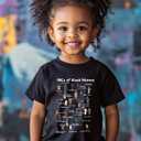 Kids Black History Shirt,Toddler Black History Month T-Shirt Boys Girls, African American Tee, 3-4T (Black)