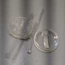 40 oz Tumbler Flip Straw Lid for Stanley Cup Accessories, 2 Pack Leak Proof Stanley Lid Replacement 40 oz for Stanley Quencher