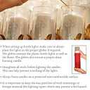 Root Candles Cemetery Prayer Candles for Outdoor Burning in Clear Flame Resistant Plastic Vessels, 12-Count, Memorial