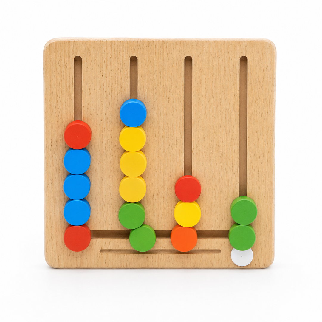 Kids Fun Wooden Play toy Moce the circles