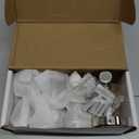 NearMoon Bath Towel Hooks- SUS 304 Stainless Steel Robe Hook Holder, Heavy Duty Coat Hook for Bathroom Livingroom Hotel Kitchen Garage, Wall Mounted (Chrome Finish, 4 Pack)