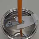 24oz Insulated Straw Tumbler Keeps Drinks Hot & Cold, Orange